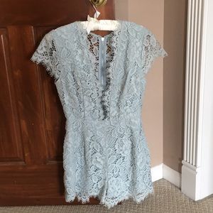 NBD lace romper